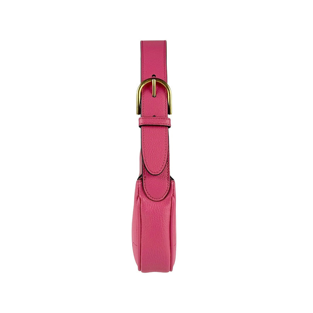 Gucci Pink Handbag Leather Aphrodite Marmont GG